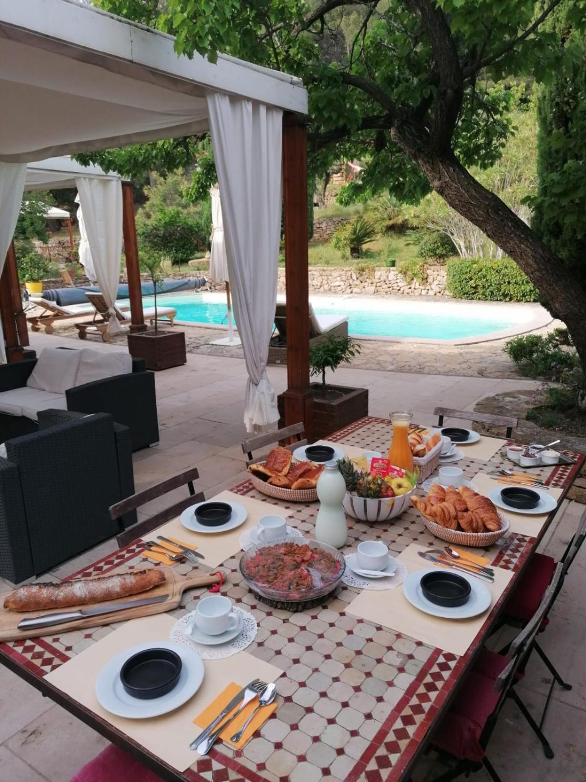 Mas Lei Bancau Bed & Breakfast เลอโบสเซต์ ภายนอก รูปภาพ